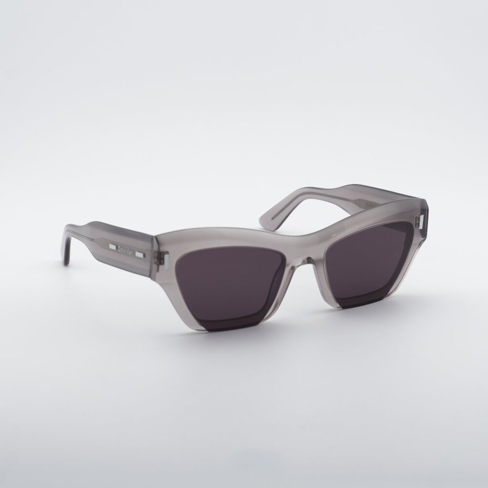 Calvin Klein CK24531S 601 Sunglasses Rose Cat Eye Frame, Grey Lenses